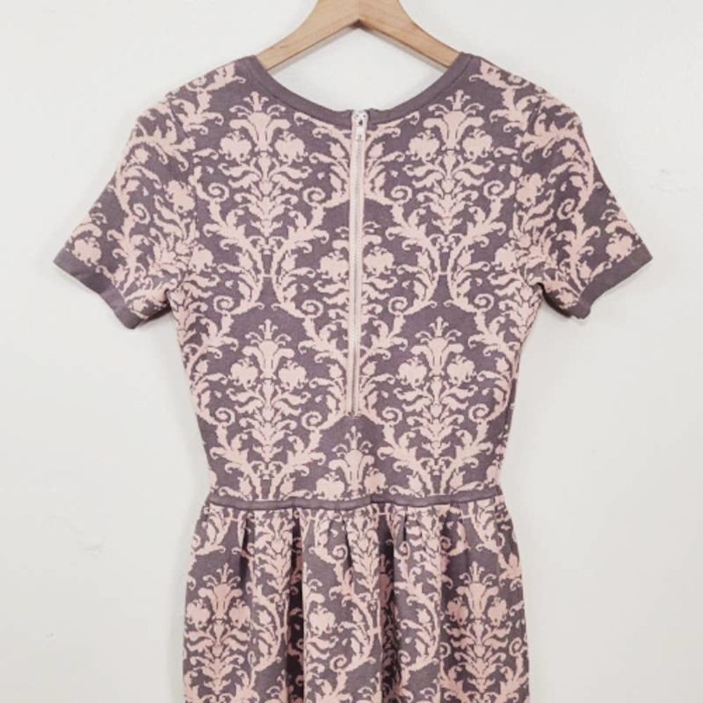 Romeo + Juliet Couture |  Damask Knit Skater Dress M